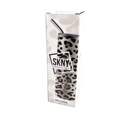 ALCOHOLDER SKNY Slim Insulated Tumbler - LEOPARD PRINT