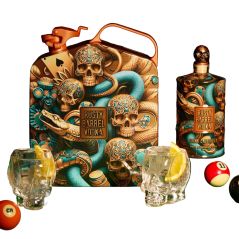 Rusty Barrel Vodka ﻿﻿J﻿erry Can Copper Strike Limited Edition Bronze Gift Pack 700ml