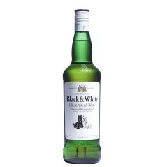 Black & White Blended Scotch Whisky 700mL @ 40% abv