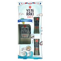 Yeni Raki 2 Glass Gift Pack 700ml