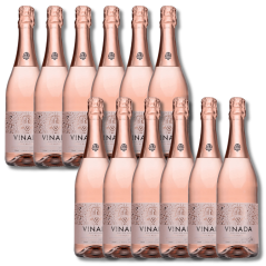 VINADA Non-Alcoholic Sparkling Tempranillo Rosé 750ml