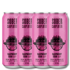 Sober Carpenter Non-Alcoholic Raspberry Sour 473ml
