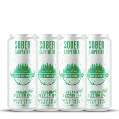 Sober Carpenter Organic Session IPA Non-Alcoholic Craft Beer 473ml