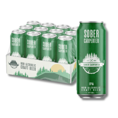 Sober Carpenter West Coast IPA Non-Alcoholic Beer 473ml
