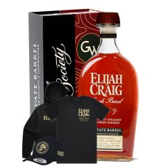 Elijah Craig 11 Year Old Private Barrel 'The Drink Society x Goodwater' Barrel Proof Kentucky Straight Bourbon Whiskey 700mL + Death By Chocolate Complete Bundle
