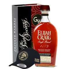 Elijah Craig 11 Year Old Private Barrel 'The Drink Society x Goodwater' Barrel Proof Kentucky Straight Bourbon Whiskey 700mL + Death By Chocolate Cap