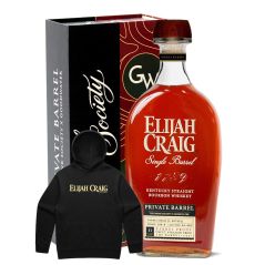 Elijah Craig 11 Year Old Private Barrel 'The Drink Society x Goodwater' Barrel Proof Kentucky Straight Bourbon Whiskey 700mL + Death By Chocolate Hoodie