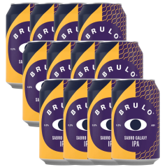 Brulo Non-Alcoholic Sabro Galaxy DDH IPA 330ml
