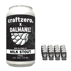 Craftzero x Dalman Street Milk Stout Non-Alcoholic 375ml