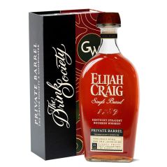 Elijah Craig 11 Year Old Private Barrel 'The Drink Society x Goodwater' Barrel Proof Kentucky Straight Bourbon Whiskey 700mL