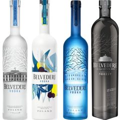 The Belvedere Collection 4 X 700 ml