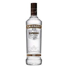 Smirnoff Espresso Limited edition Vodka (RARE) 700mL @ 37.5 % abv