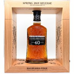 Highland Park - 40 year old Spring 2019 Release Single Malt Scotch Whisky 700 ml
