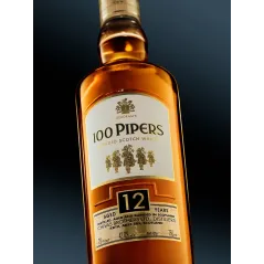SEAGRAM'S 100 PIPERS 12 YO Blended Indian Whisky 750ml @ 40% abv