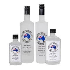 Advance Australia Vodka Complete set of 4 : 200ml + 375ml + 750mL + 1 ltr