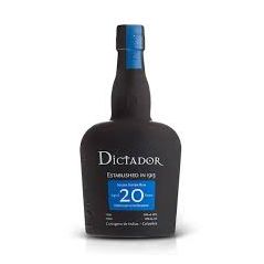 Dictador 20YO Ultra Premium Dictador Colombian Rum 700 ml @ 40 % abv