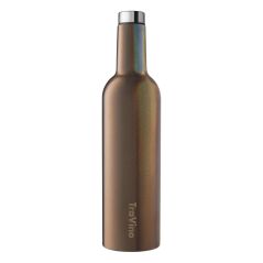 ALCOHOLDER TraVino Insulated Wine Flask 750ml - ROSE GOLD