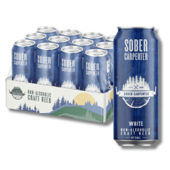 Sober Carpenter Non-Alcoholic White Wheat Beer 473ml