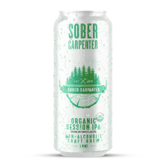 Sober Carpenter Organic Session IPA Non-Alcoholic Craft Beer 473ml