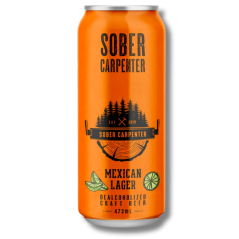 Sober Carpenter Non-Alcoholic Mexican Lager 473ml