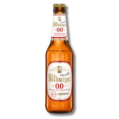 Bitburger Drive Alcohol Free Pilsner Lager 330ml ***BBD 05/26***