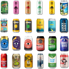 Craftzero Seasonal Zero Beer Box - April/May (24 Pack)