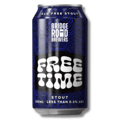 Bridge Road Brewers Free Time Non-Alc Stout 355ml