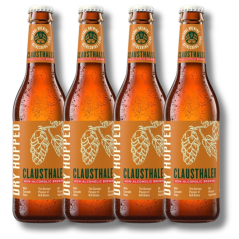 Clausthaler Unfiltered Dry Hopped Non-Alc Beer 330ml