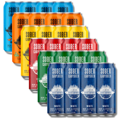 Sober Carpenter Ultimate Non-Alcoholic Bundle - 24 x 473ml