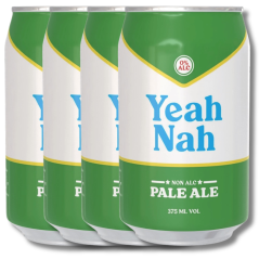 Yeah Nah Alcohol Free Pale Ale 375ml + FREE TRUCKERS HAT
