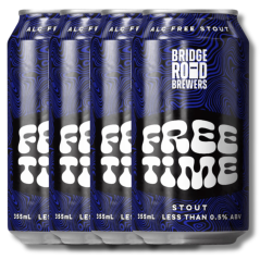Bridge Road Brewers Free Time Non-Alc Stout 355ml
