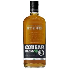 Cougar Black Distiller's Cut 90 Proof American Sour Mash Bourbon Whiskey 700mL