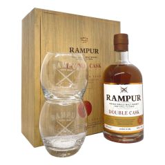 Rampur Double Cask Celebration Gift Pack @ 45 % abv