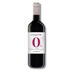 SociaLITE Non-Alcoholic Cabernet Sauvignon 750ml