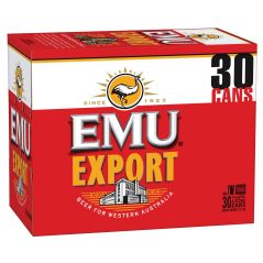 Emu Export 30 Block Cans 375ml