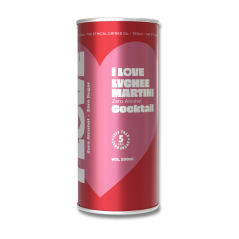 I Love Non-Alc Lychee Martini Cocktail 250ml