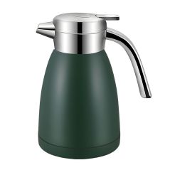 SOGA 1.2L Stainless Steel Water Bottle Insulated Vacuum Flask Water Coffee Jug Thermal Green