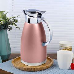 Soga 2.3L Rose Color 3-Layer Vacuum Insulated Water bottle Ideal for Home and Office