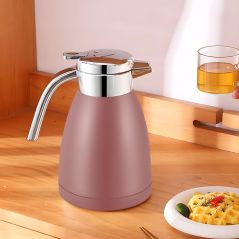 SOGA 1.2L Stainless Steel Water Bottle Insulated Vacuum Flask Coffee Jug Thermal Pink
