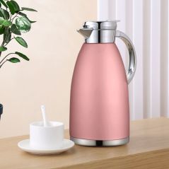 Soga 2.3L Rose Color 3-Layer Vacuum Insulated Water bottle Ideal for Home and Office