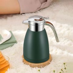 SOGA 1.8L Stainless Steel Water Bottle Insulated Vacuum Flask Coffee Jug Thermal Green