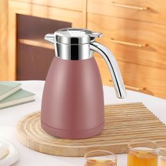 SOGA 1.2L Stainless Steel Water Bottle Insulated Vacuum Flask Coffee Jug Thermal Pink