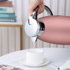 Soga 2.3L Rose Color 3-Layer Vacuum Insulated Water bottle Ideal for Home and Office