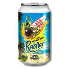 Bach Brewing All Day Non-Alcoholic Lemon Radler IPA 330ml