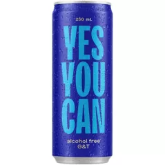 Yes You Can G&T 0.00% Alc 250ml