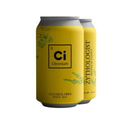 The Zythologist Citronium Alcohol Free Pale Ale
