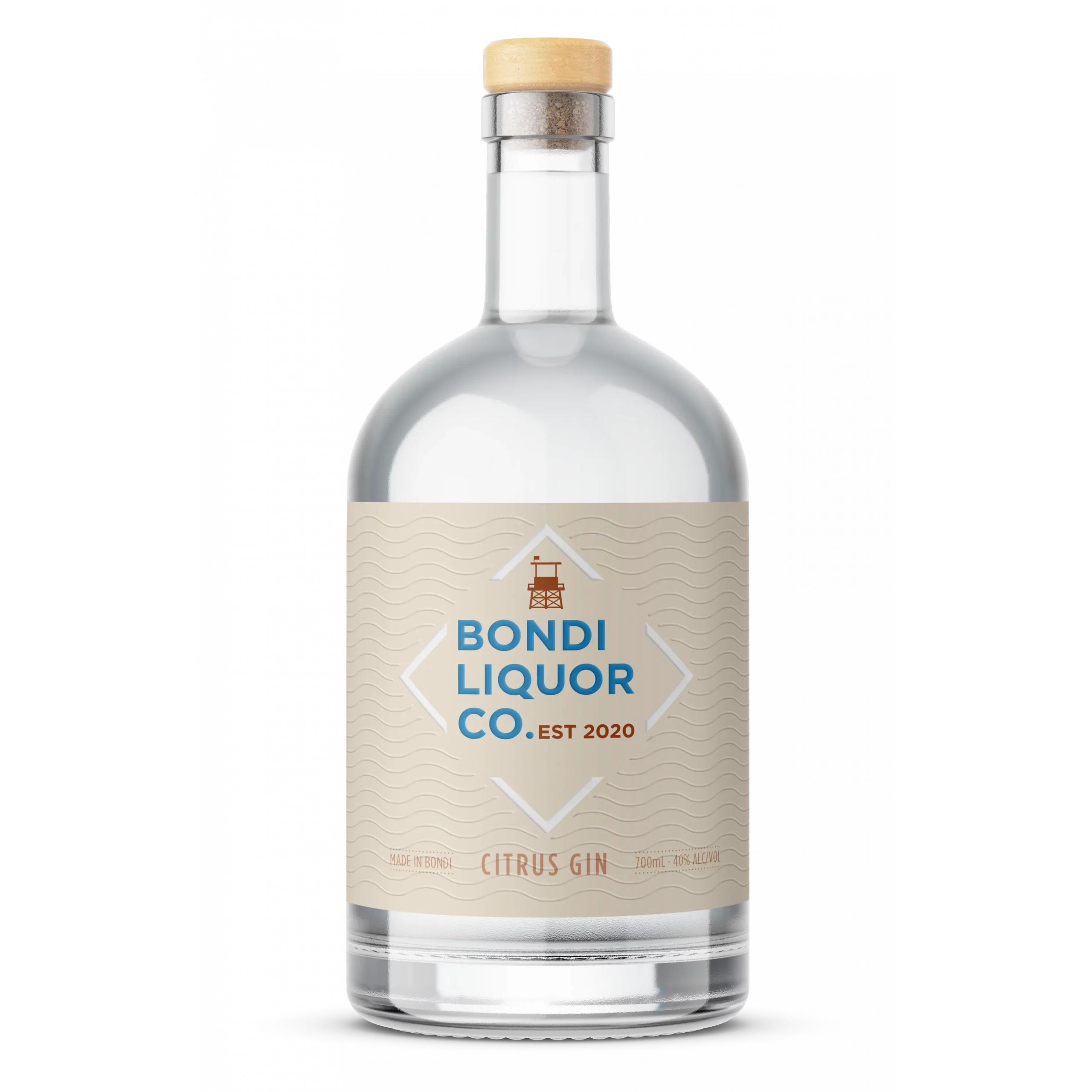 Bondi Liquor Co Citrus Gin 700ml