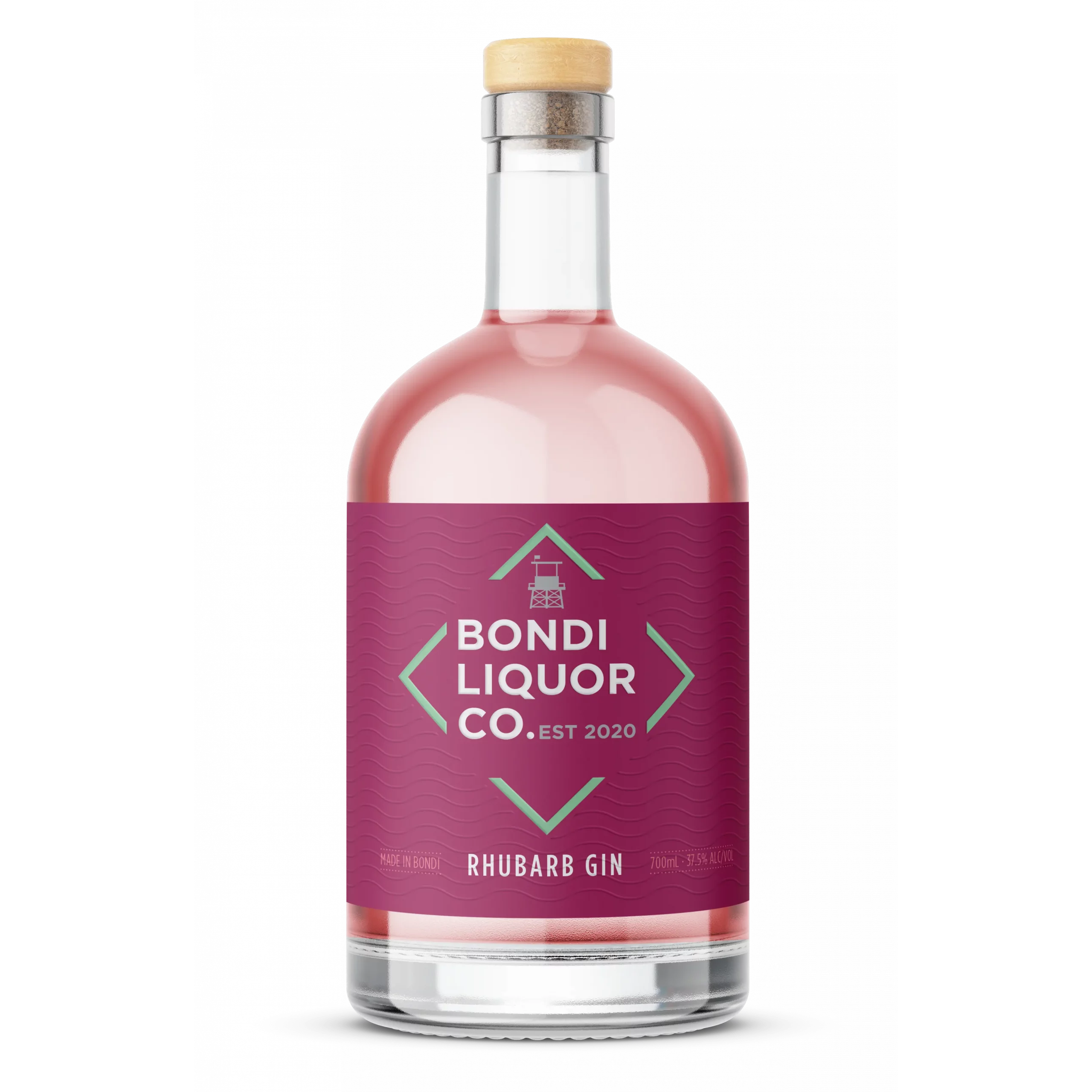 Bondi Liquor Co Rhubarb Gin 700ml