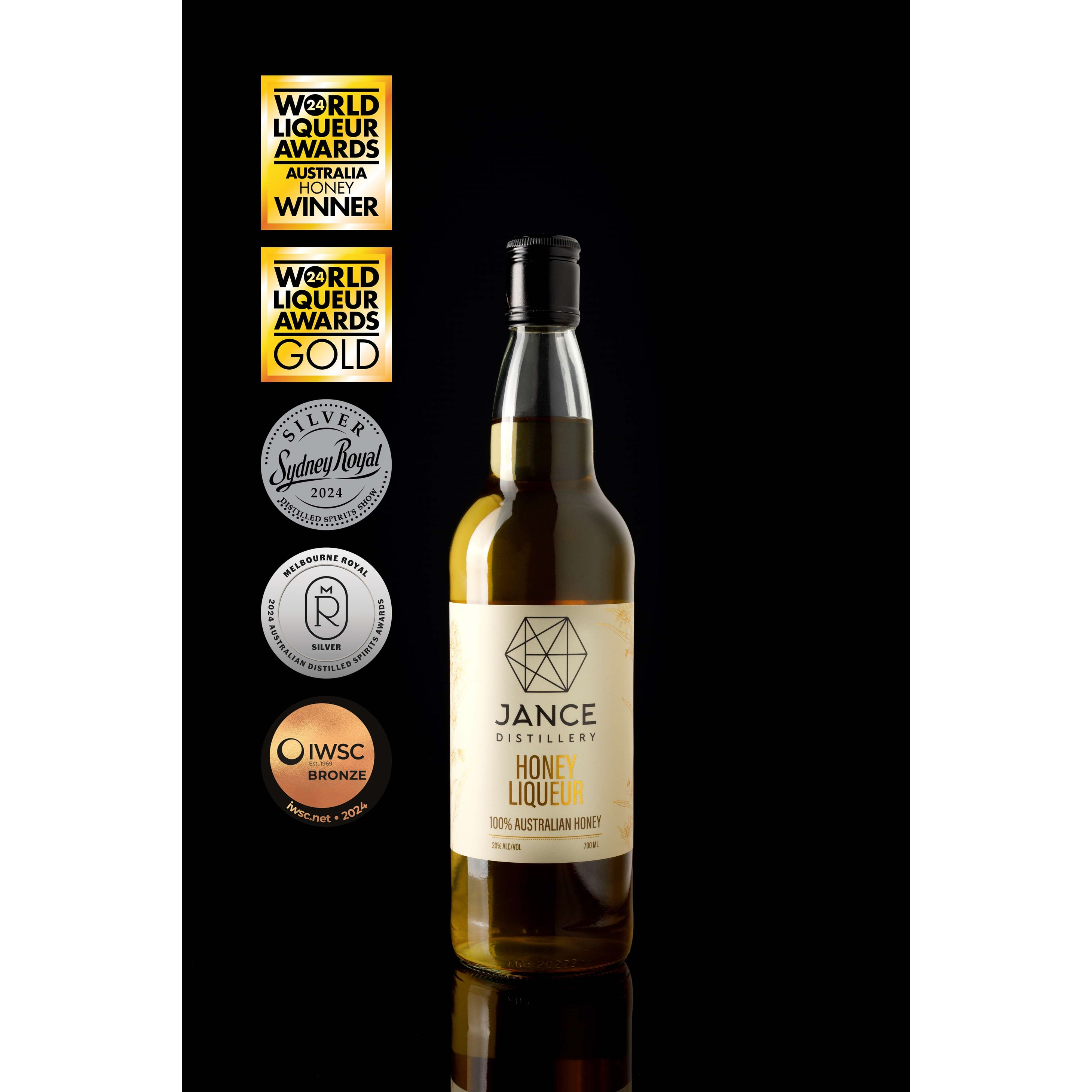 Jance Distillery Honey Liqueur 700mL