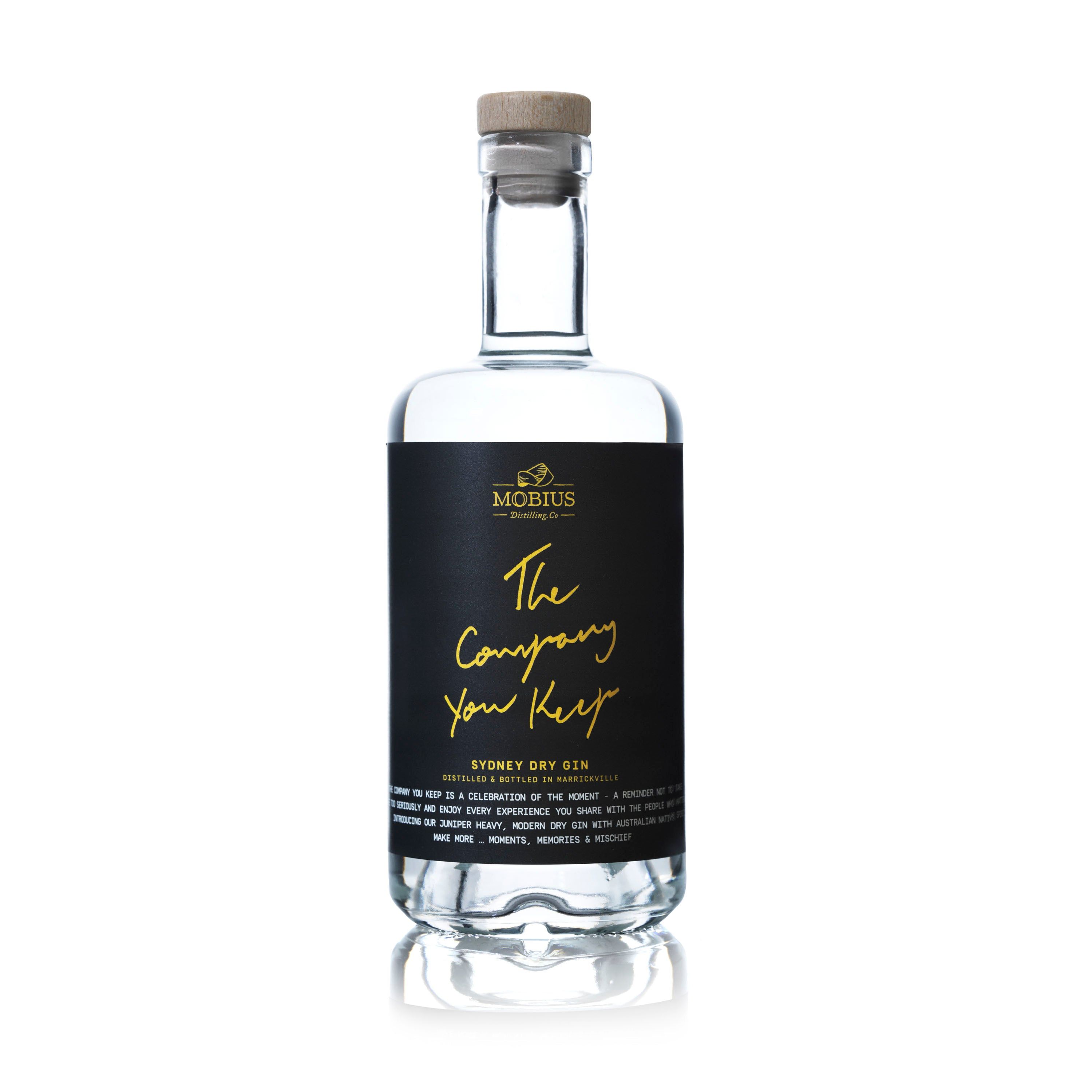 Mobius The Company You Keep Sydney Dry Gin 700ml
